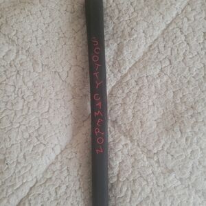 Scotty Cameron Red Dancing Letters Black Putter Grip